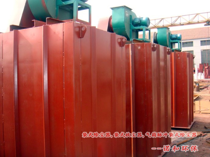 袋式除尘器示意图