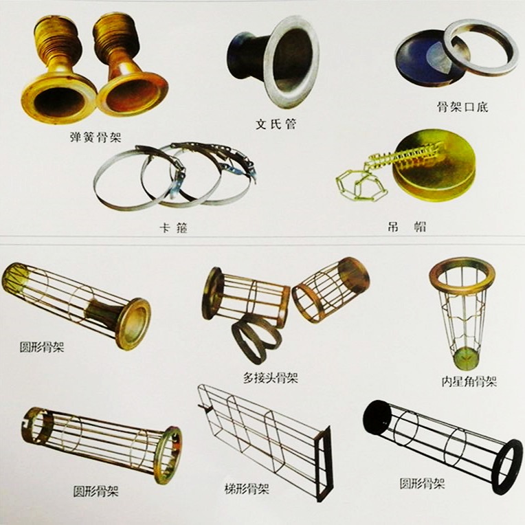 常见的除尘器骨架（袋笼）种类及选型